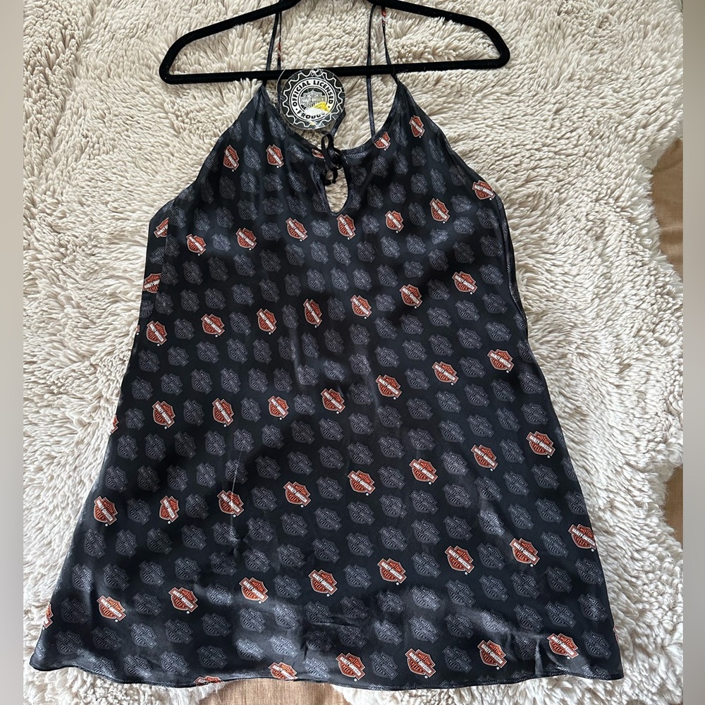 New with tags Official Harley-Davidson silk nightie Medium Chest 30” W32”
